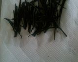 A picture of step 2 of Soy Sauce Marinated Ramps and Kombu.