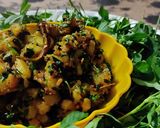 मेथी आलू के गुटके (methi aloo ke gutke recipe in Hindi) रेसिपी चरण 3 फोटो