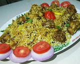 A picture of step 6 of Spicy biryani.