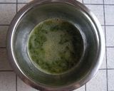 A picture of step 4 of Raw Spinach Pasta.