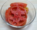 A picture of step 2 of [Farmhouse Recipe] Tomato Sorbet.