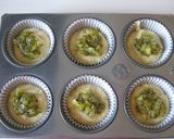 A picture of step 12 of Banana & Kiwi Muffins with Yogurt.