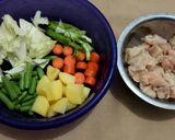 Foto langkah ke 1 dari resep Sop ayam (segar & gurih).