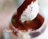 A picture of step 10 of White Chocolate & Oreo Cookie Mousse Coffee Flavored.