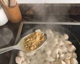 Foto del paso 6 de la receta: Pollo al curry con arroz integral