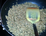A picture of step 2 of Taisen's mom's no noodle lasagna.
