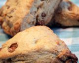 A picture of step 11 of Starbucks Style Quick Honey Nut Scones.