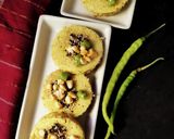 કોર્ન સુજી ખમણ રેસીપી સ્ટેપ6ફોટો