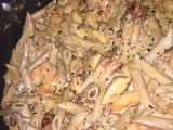 Chicken And Shrimp, Sun Dried Tomato Pasta