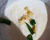 A picture of step 1 of Rice pancake.