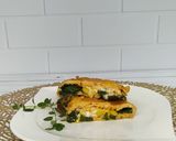 Foto del paso 3 de la receta: Omelette de acelga, queso de cabra y choclo