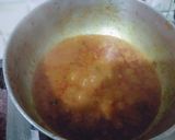 A picture of step 5 of Mushroom Matar (peas) Masala.