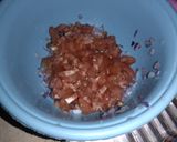 A picture of step 3 of Guacamole #charityrecipe.