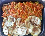 Foto del paso 6 de la receta: Lasaña con lomito ahumado, queso y vegetales #Mercado