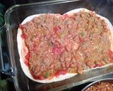 A picture of step 4 of Cheesy Mexican Casserole.