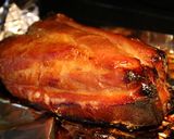 A picture of step 5 of Honey Char Siu (Chinese-Style Roasted Pork).