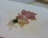 A picture of step 2 of Yellow Striped Butterfish Tataki.