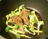 A picture of step 3 of Sweet-Salty Stewed Lamb with Raisins.