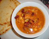 A picture of step 5 of Indian Cauliflower and Bean Curry.