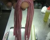 A picture of step 12 of Deep Red Fresh Fettuccine.