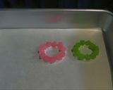 A picture of step 1 of Marshmallow Dolls for Doll's Festival.