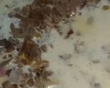 Une image de l'étape 4 de Barquitas farcie à la viande hachée façon quiche.