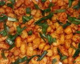 A picture of step 7 of Chatpata Crispy Corn.