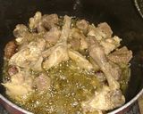 A picture of step 1 of Shahi karahi 👍.
