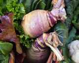 A picture of step 1 of Rutabaga Canapé.