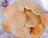 Hình bước làm 6 của món Pancakes chuối mini