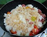 รูปขั้นตอนการทำที่ 3 ของ ข้าวผัดแหนม
