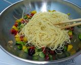 A picture of step 5 of Anchovies Angel Hair.