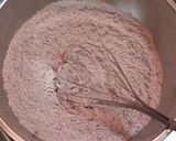 A picture of step 2 of Easy Basic Chocolate Chunky Muffins.