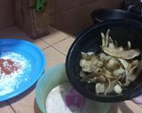 Foto langkah ke 5 dari resep Keripik Kulit Kentang Bumbu Balado.
