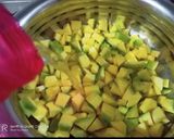 A picture of step 2 of Raw Mango Dryfruit Murabba.