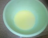 A picture of step 3 of Cream Puff Pastry Done in the Microwave.