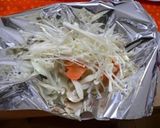 A picture of step 3 of Cod Cooked in Foil.