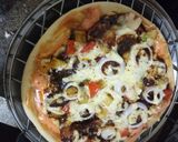A picture of step 6 of Pizza without oven 🍕💚.