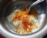 A picture of step 1 of Kadhi Badi.