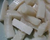 A picture of step 2 of Squid and Celery Chinese Savory Stir-Fry.