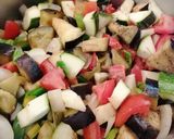 Une image de l'étape 1 de Ratatouille maison.