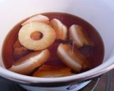 A picture of step 2 of Pork Belly Cubes Cooked with Canned Pineapple.