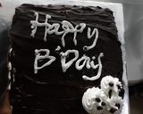Foto langkah ke 8 dari resep Birthday cake home made.