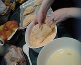 A picture of step 6 of Mom's World Famous Parmesan Chicken.