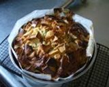 A picture of step 7 of Perfect in Autumn! Light and Fluffy Apple and Black Tea Cake.