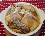 A picture of step 14 of Crispy, Chewy, Fluffy Bread Pudding ♡.