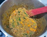 A picture of step 5 of Spinach and coconut dal.