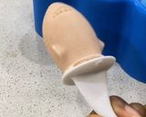 A picture of step 5 of Banana yogurt ice cream.