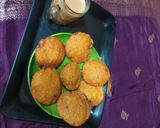 A picture of step 7 of Cornmeal vada.