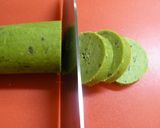 A picture of step 5 of Crispy Matcha & Adzuki Cookies.